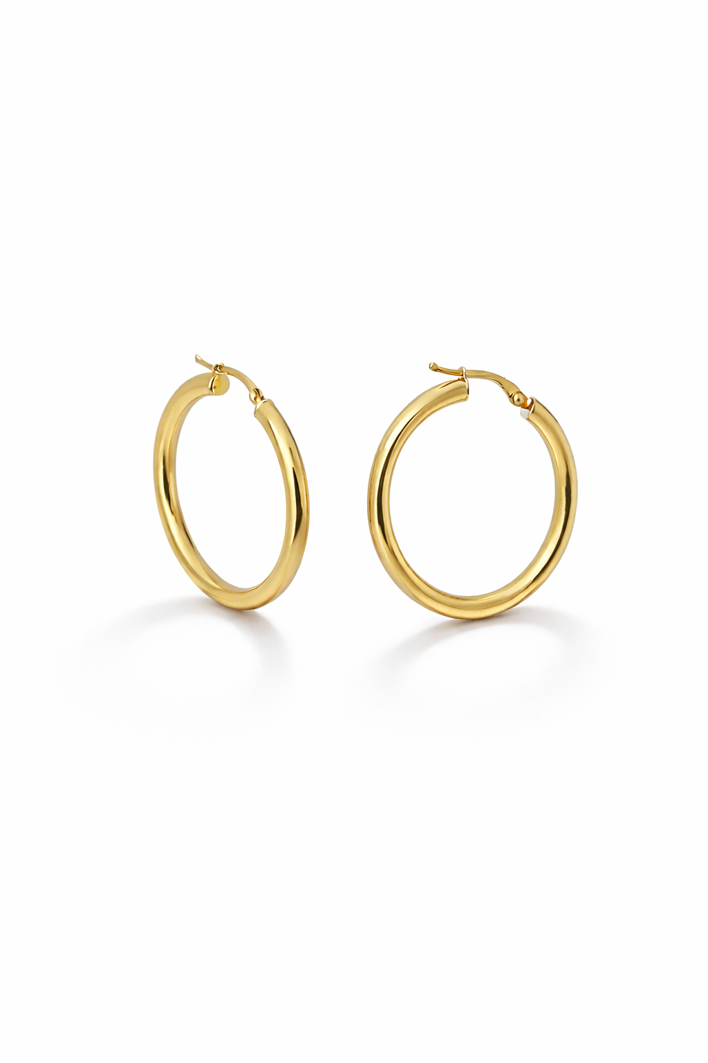 Aros argollas oro amarillo